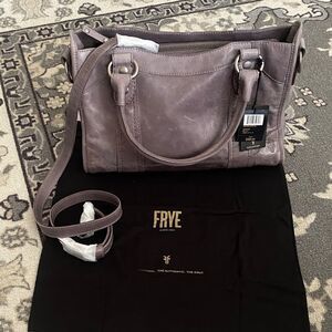 NWT $388 Frye Melissa Washed
Pull Up Leather Sachel -